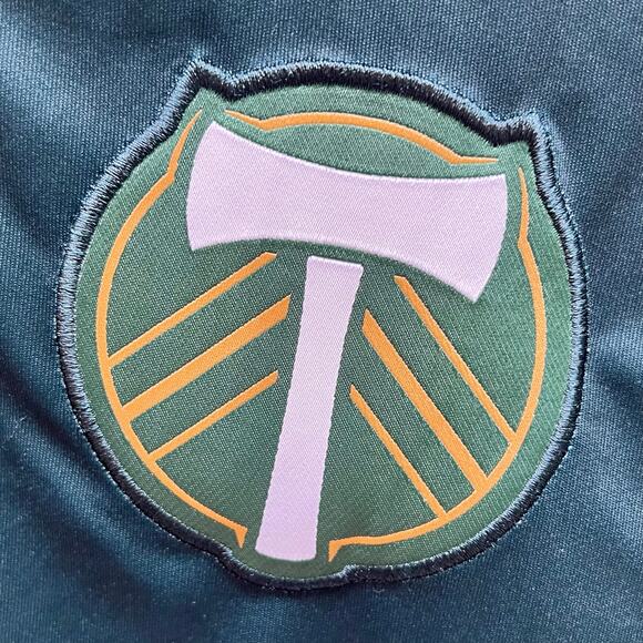 Portland Timbers Adidas 2021-22 Youth Soccer Jersey Size 16/XL - Picture 4 of 12